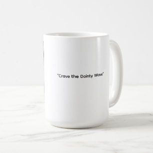 Dainty Doll i rosa kärra-Klassisk 11 oz fotomugg Kaffemugg