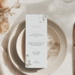 Dainty Wildflower Mjuk Tan Meny