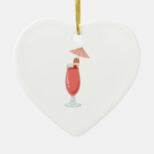 Daiquiricoctail Julgransprydnad Keramik