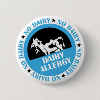 Dairy Allergy Badge Knapp