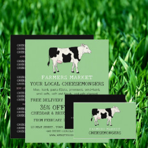 Dairy Cow, Cheesemonger Advertising Reklamblad