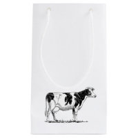 Dairy Cow Holstein Fresian Pencil Teckning