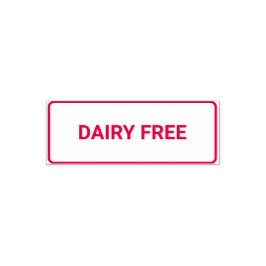 Dairy free Allergy Friendly Självfärgande Stämpel