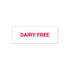 Dairy-free Allergy Friendly Självfärgande Stämpel
