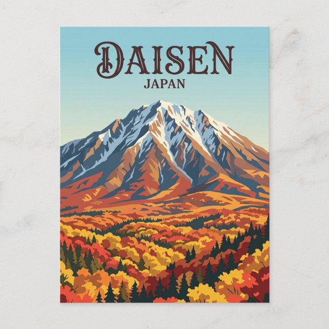 Daisen, Japan Vykort (Framsida)
