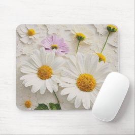 Daisies and Cosmos on Distress Papper Musmatta