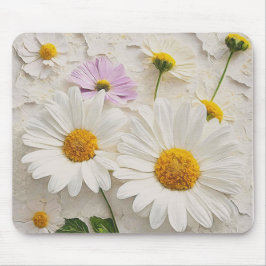 Daisies and Cosmos on Distress Papper Musmatta