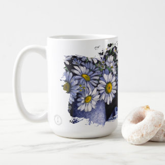 Daisies flower Let your dream blossom mug Kaffemugg