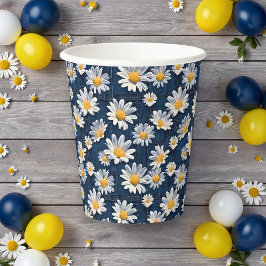 Daisies on Blue Denim Birthday Party