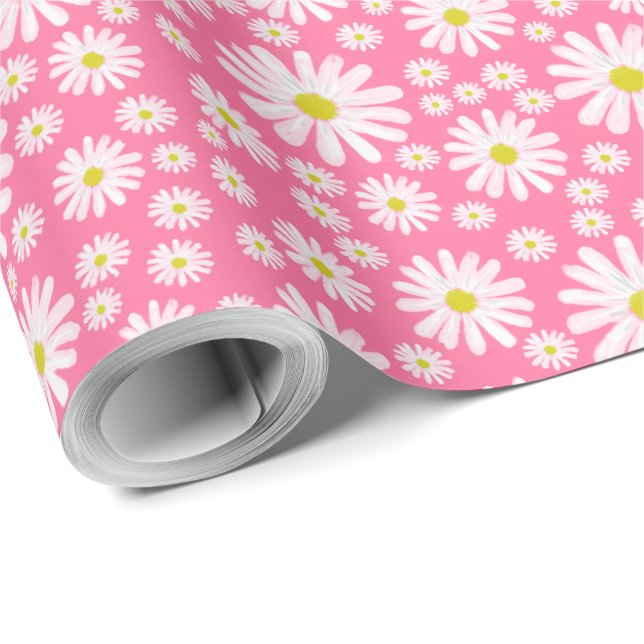 Daisies Presentpapper (Rullad Hörn)