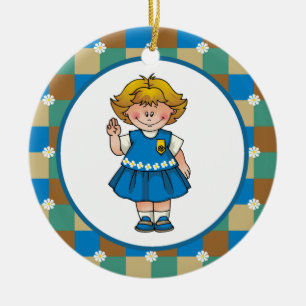 Daisy4 Julgransprydnad Keramik