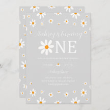 Daisy 1:a födelsedag Grått