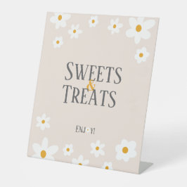 Daisy 1:a födelsedag - tecken på sötsaker och beha