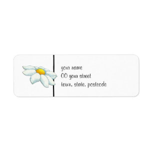 Daisy 2 Returadressetikett Returadress Etikett
