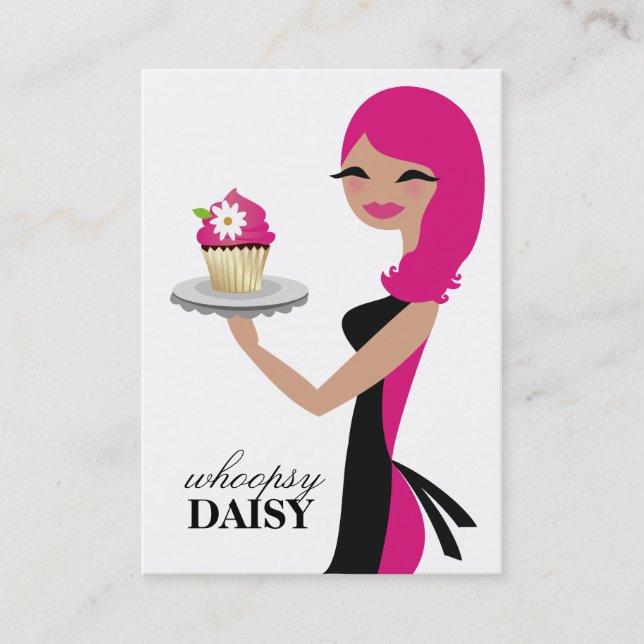 Daisy 311 de muffinCutie rosorna Visitkort (Framsida)