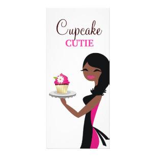 Daisy 311 den muffinCutie afrikansk amerikan Reklamkort