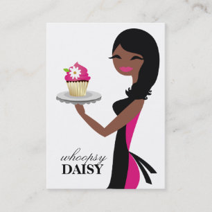 Daisy 311 den muffinCutie afrikansk amerikan Visitkort