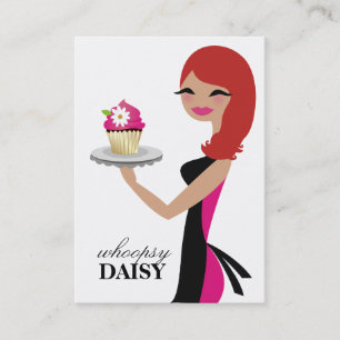 Daisy 311 muffinen röda Cutie Visitkort