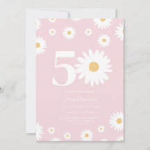  Daisy 50:e födelsedagsinbjudan