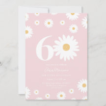 Daisy 60:e födelsedagsinbjudan