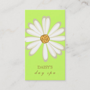 Daisy Affärskort Mjuk Grönt Visitkort