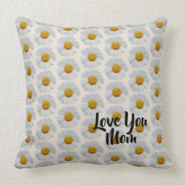 Daisy "älskar dig den mamma" mors dagdekorativ kudde