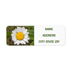 **DAISY ÄLSKARE* ADDRESS ETIKETT RETURADRESS ETIKETT
