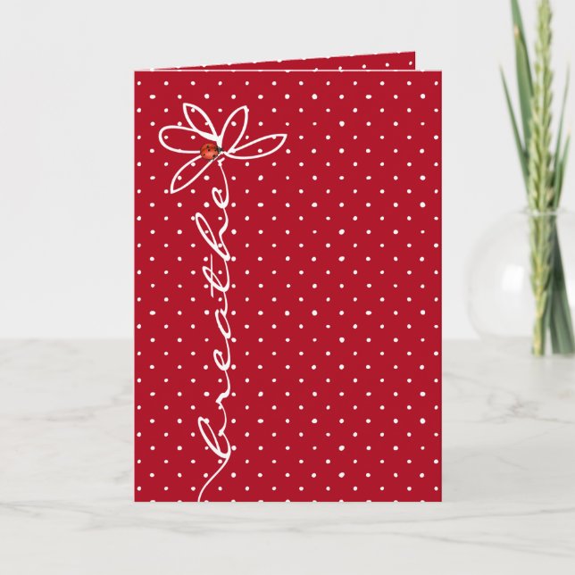 daisy andas text med nyckelpiga kort (Framsida)