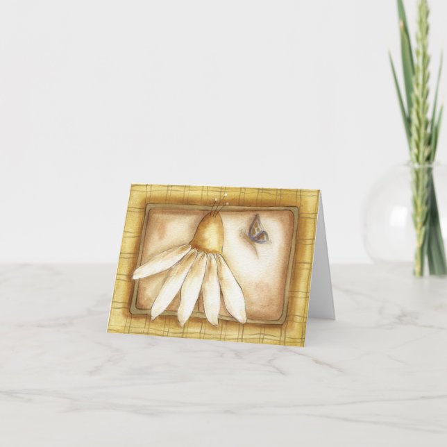 Daisy - anteckningskort (Framsida)