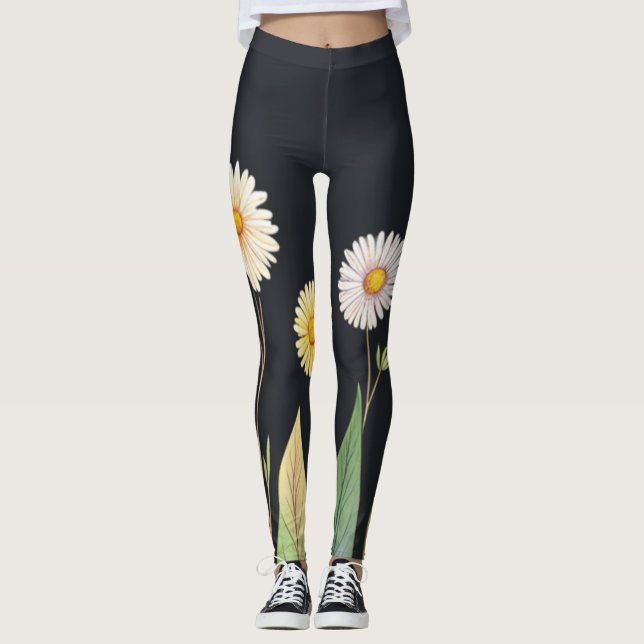 Daisy är i natt leggings (Framsida)