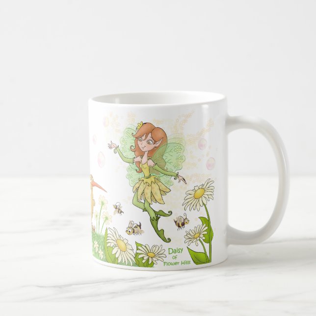Daisy av blommabackar kaffemugg (Höger)