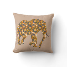 Daisy av den Elephant American MoJo Pillow