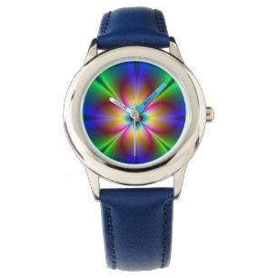 Daisy av färgnylon armbandsur
