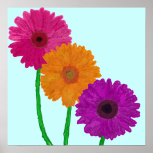 Daisy av Gerbera Poster