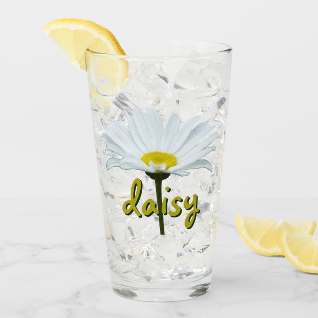 Daisy av glasögon och Personliger av daisy  Glaskopp (Framsida Ice)
