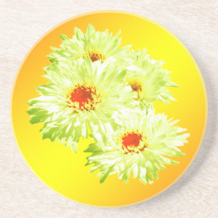 Daisy av gyllene Gult Underlägg