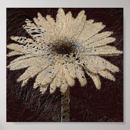 Daisy av naturlig Neutralt Poster