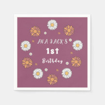 Daisy av pastellvita och rosa orange