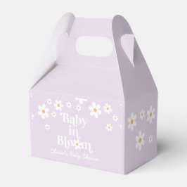 Daisy Baby i blom Retro Baby Shower Förmånslåda Presentaskar