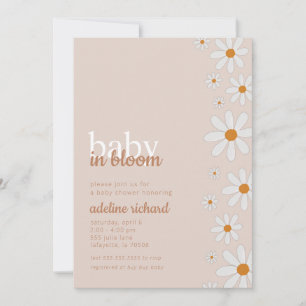 Daisy Baby i BLOMMSPARBINJE Inbjudningar