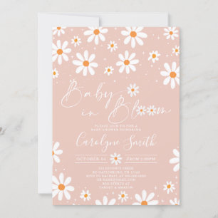 Daisy Baby i bloom Boho Baby Shower-inbjudan Inbjudningar