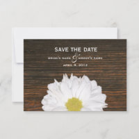 Daisy & Barnwood Bröllop spara datum