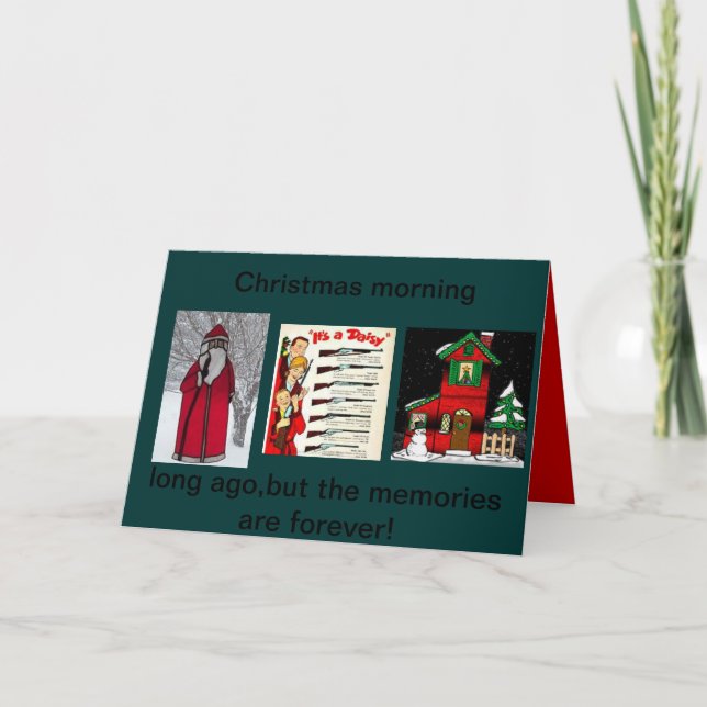 Daisy BB-vapen christmas-kort Helgkort (Framsida)