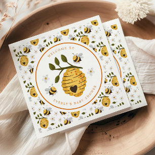 Daisy Bihive Humla Bin Bebis Dusj Pappersservett