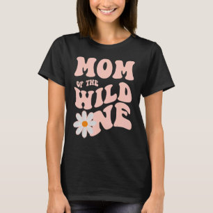 Daisy Birthday Mamma Vild 1 Boho Daisy 1st Birthda T Shirt