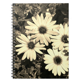 Daisy Blad Sepia - bärbar dator Anteckningsbok