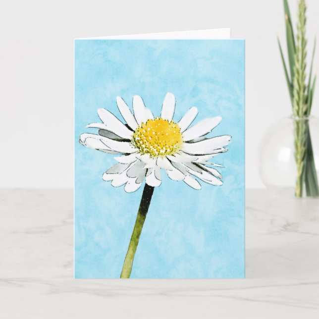 Daisy Blank Kort (Framsida)