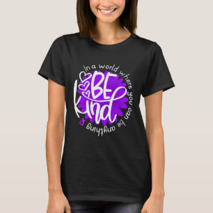 Daisy Bli Lila Kin för ökad medvetenhet om överdos T Shirt