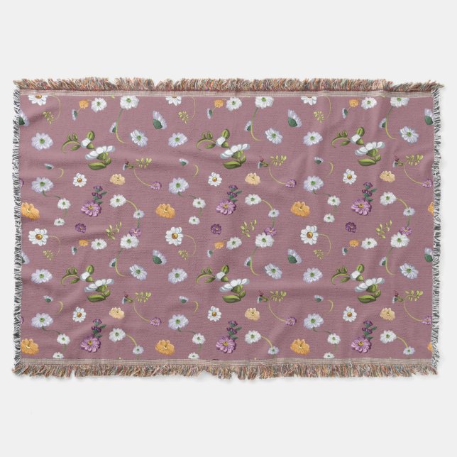 Daisy blomma 3 filt (Framsidan)