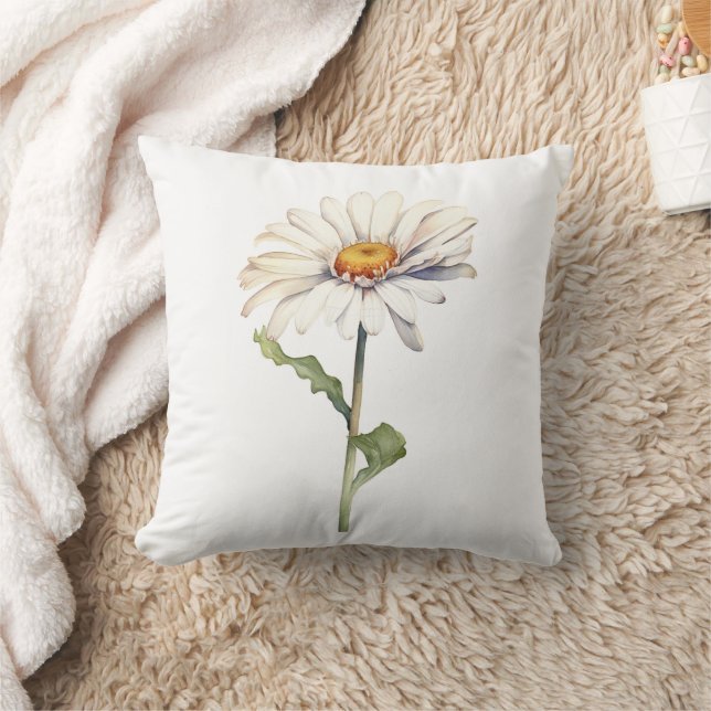 Daisy blomma kudde (Filt)